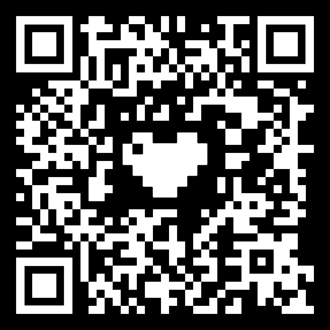 QR code to download the Preloved app